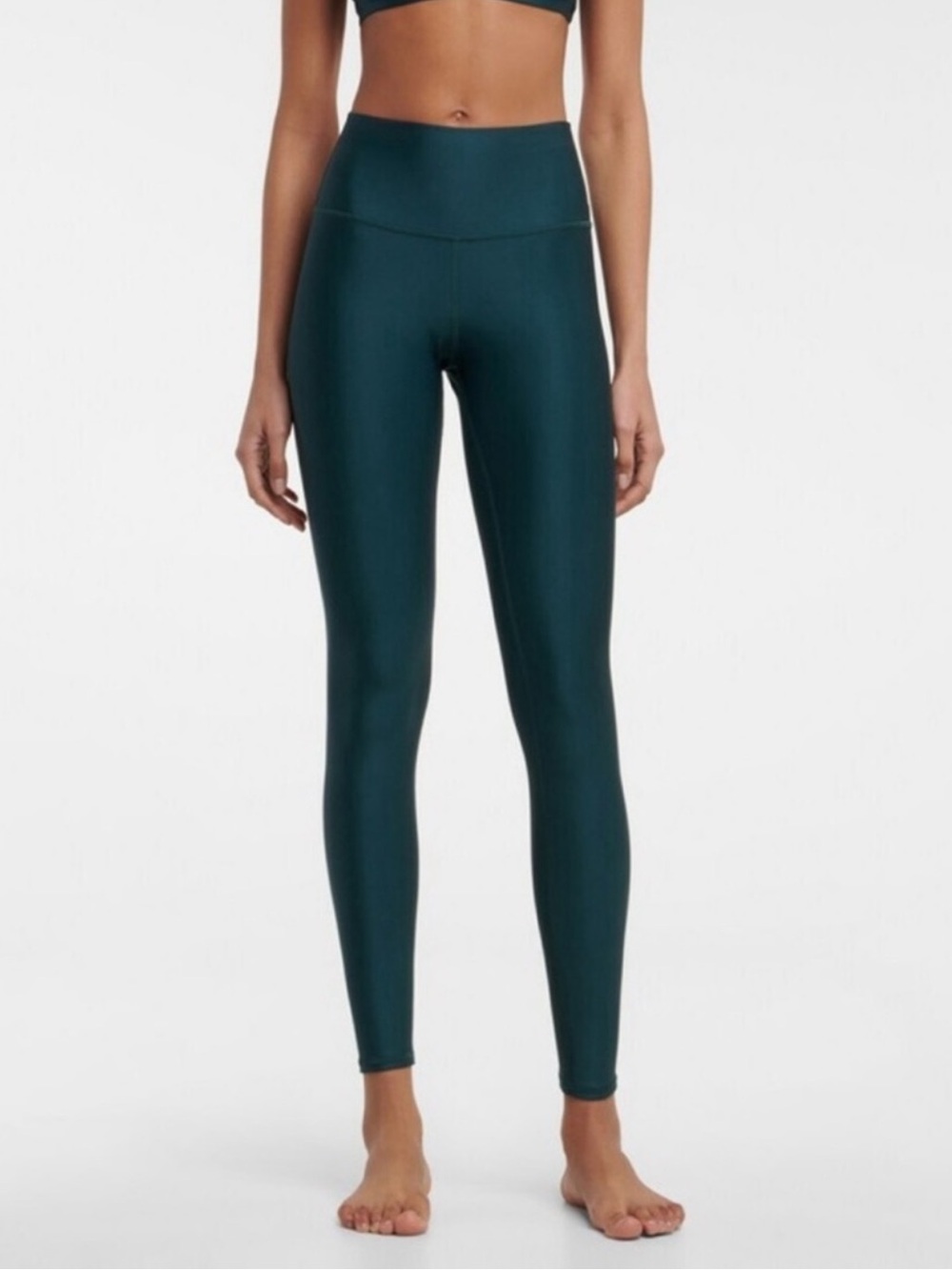 ALO Yoga High Waist Airlift Legging Midnight Green Pilates Yoga XS